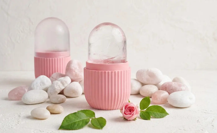 Face Glow Ice Roller | Reduces Puffiness & Redness | Cooling Facial Massager for Glowing Skin | All Skin Types | UAE & KSA (Copy)